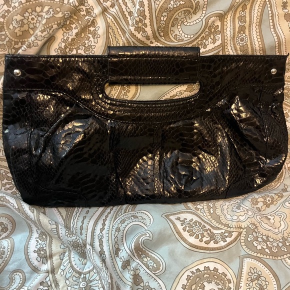 Elegant Black Women's Clutch - Picture 2 of 4